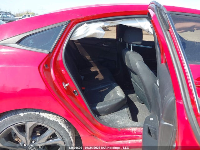 12599609 :رقم المزاد ، 2HGFC2F80KH014880 vin ، 2019 Honda Civic Sport مزاد بيع