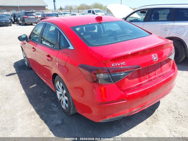 Продажа на аукционе авто 2026 Honda Civic Lx, vin: 2HGFE2F25TH107918, номер лота: 12599616