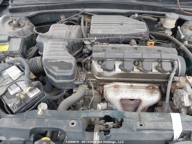 12599619 :رقم المزاد ، 2HGES16221H918359 vin ، 2001 Honda Civic Dx مزاد بيع