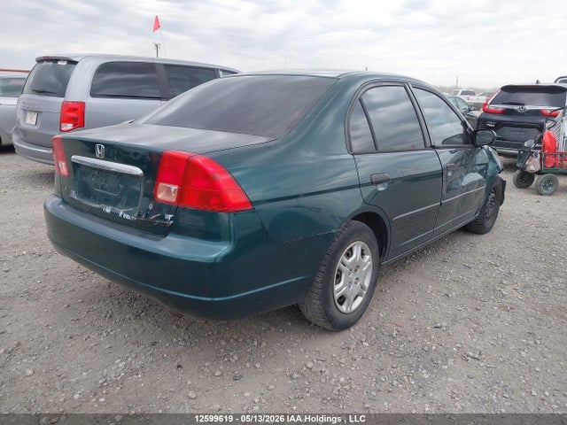 12599619 :رقم المزاد ، 2HGES16221H918359 vin ، 2001 Honda Civic Dx مزاد بيع