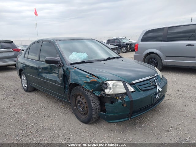 12599619 :رقم المزاد ، 2HGES16221H918359 vin ، 2001 Honda Civic Dx مزاد بيع