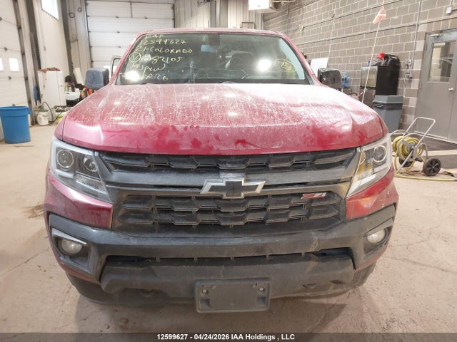 Aukcja sprzedaży 2021 Chevrolet Colorado Z71, vin: 1GCGTDEN5M1282105, numer aukcji: 12599627