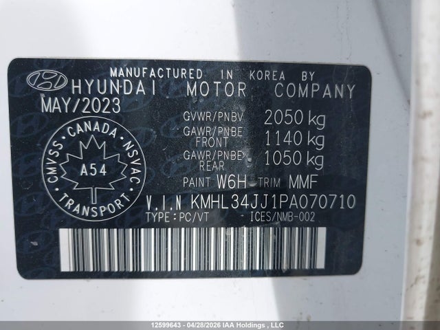 Hyundai Sonata Hybrid Ultimate 2023 KMHL34JJ1PA070710 Image 9