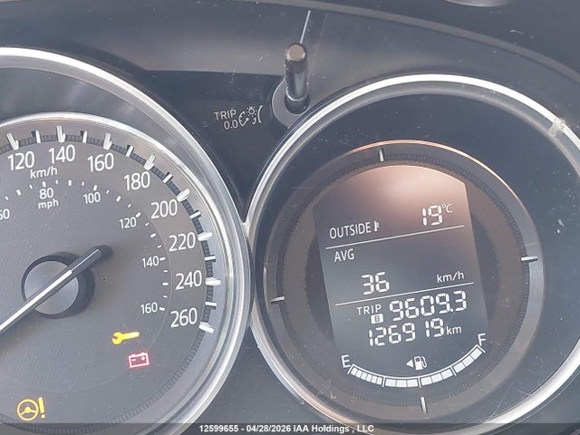 12599655 :رقم المزاد ، JM3KE4DY3G0784676 vin ، 2016 Mazda Cx-5 Gt مزاد بيع