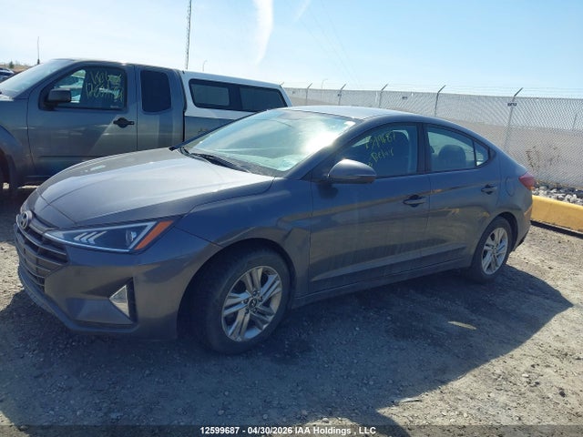 12599687 :رقم المزاد ، KMHD84LF4KU773837 vin ، 2019 Hyundai Elantra Sel/value/limited مزاد بيع