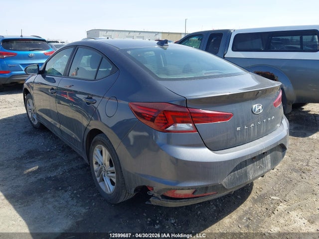 12599687 :رقم المزاد ، KMHD84LF4KU773837 vin ، 2019 Hyundai Elantra Sel/value/limited مزاد بيع