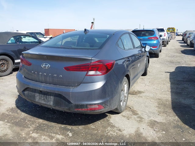 12599687 :رقم المزاد ، KMHD84LF4KU773837 vin ، 2019 Hyundai Elantra Sel/value/limited مزاد بيع