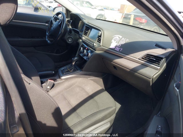 12599687 :رقم المزاد ، KMHD84LF4KU773837 vin ، 2019 Hyundai Elantra Sel/value/limited مزاد بيع