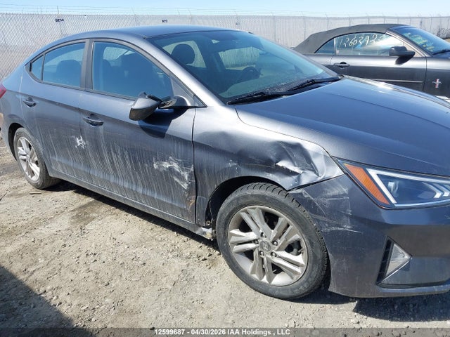 12599687 :رقم المزاد ، KMHD84LF4KU773837 vin ، 2019 Hyundai Elantra Sel/value/limited مزاد بيع