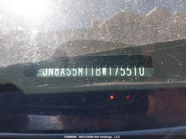 2011 Nissan Rogue S/sv/krom მანქანა იყიდება აუქციონზე, vin: JN8AS5MT1BW175510, აუქციონის ნომერი: 12599690