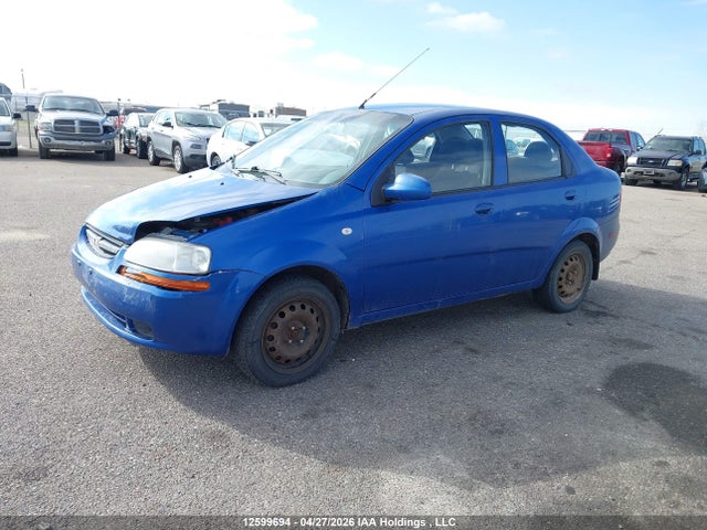 2006 Chevrolet Aveo Lt მანქანა იყიდება აუქციონზე, vin: KL1TG59686B665407, აუქციონის ნომერი: 12599694