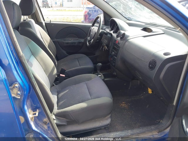 2006 Chevrolet Aveo Lt მანქანა იყიდება აუქციონზე, vin: KL1TG59686B665407, აუქციონის ნომერი: 12599694
