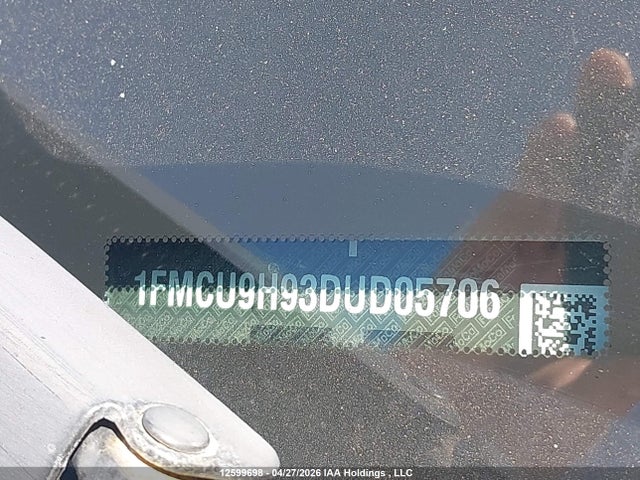 Продажа на аукционе авто 2013 Ford Escape Sel, vin: 1FMCU9H93DUD05706, номер лота: 12599698