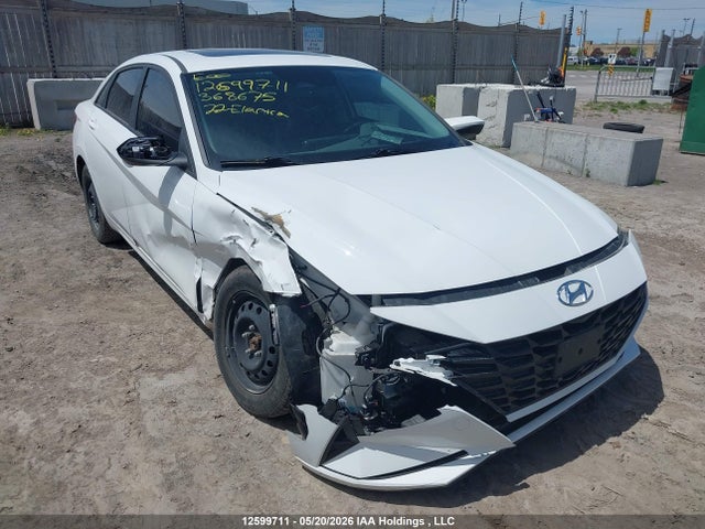 KMHLM4AG7NU368675 Hyundai Elantra Preferred Ivt With Sun And Tech Package