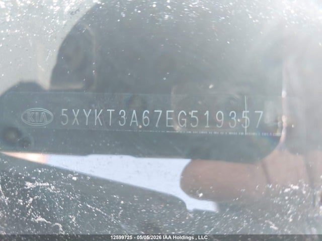 Продажа на аукционе авто 2014 Kia Sorento Lx, vin: 5XYKT3A67EG519357, номер лота: 12599725