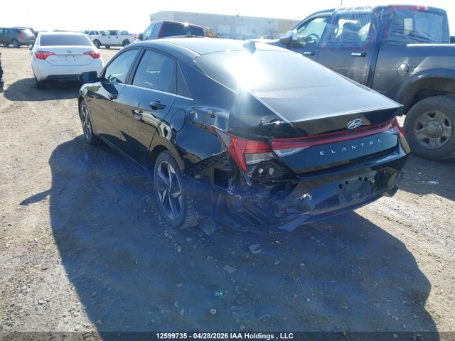 KMHLN4AG7PU516694 Hyundai Elantra Luxury Ivt