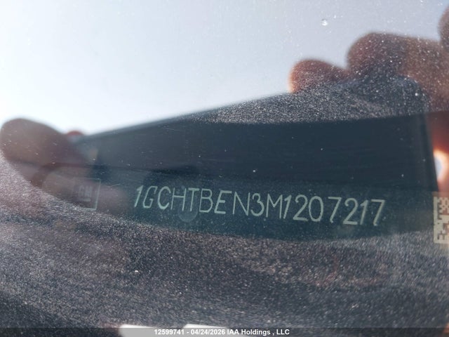 12599741 :رقم المزاد ، 1GCHTBEN3M1207217 vin ، 2021 Chevrolet Colorado Wt مزاد بيع
