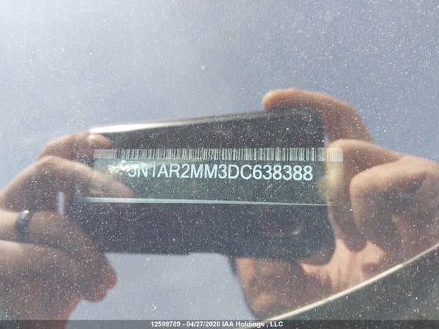 Продажа на аукционе авто 2013 Nissan Pathfinder S/sv/sl/platinum, vin: 5N1AR2MM3DC638388, номер лота: 12599789