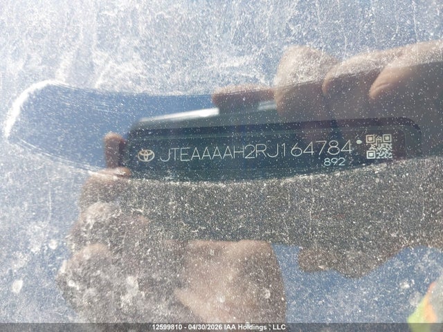 12599810 :رقم المزاد ، JTEAAAAH2RJ164784 vin ، 2024 Toyota Venza Le/xle/limited/night Shade مزاد بيع