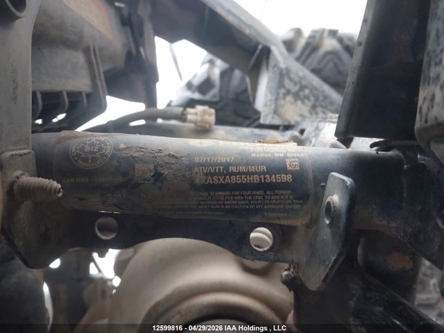 4XASXA855HB134598 Polaris Sportsman 850