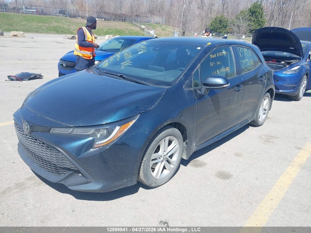 Toyota Corolla 2019 JTNK4RBE1K3036688 Image 2