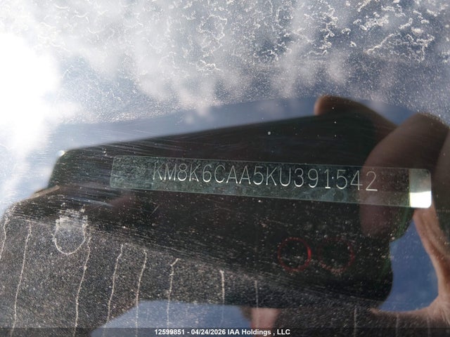 KM8K6CAA5KU391542 Hyundai Kona Sel/tech