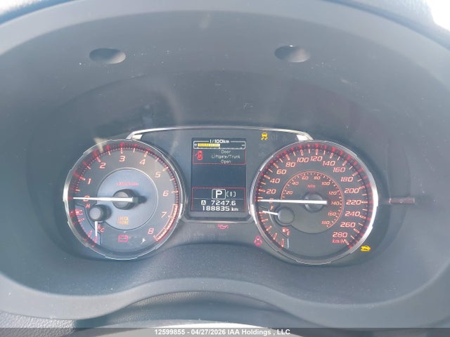 JF1VA1J61F8827940 Subaru Wrx Limited