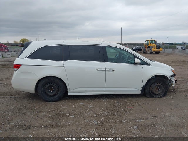 12599856 :رقم المزاد ، 5FNRL5H99HB500766 vin ، 2017 Honda Odyssey Touring/touring Elite مزاد بيع