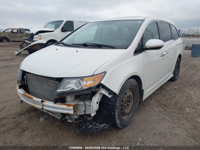12599856 :رقم المزاد ، 5FNRL5H99HB500766 vin ، 2017 Honda Odyssey Touring/touring Elite مزاد بيع