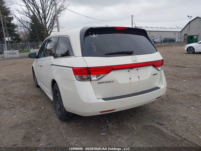 12599856 :رقم المزاد ، 5FNRL5H99HB500766 vin ، 2017 Honda Odyssey Touring/touring Elite مزاد بيع