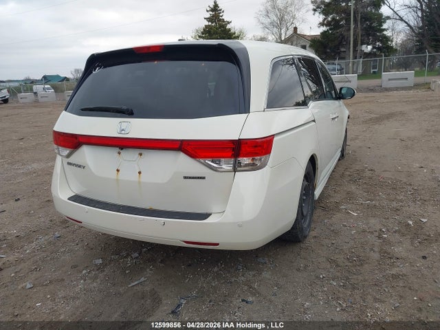 12599856 :رقم المزاد ، 5FNRL5H99HB500766 vin ، 2017 Honda Odyssey Touring/touring Elite مزاد بيع