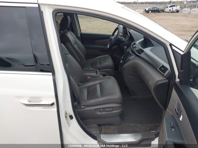12599856 :رقم المزاد ، 5FNRL5H99HB500766 vin ، 2017 Honda Odyssey Touring/touring Elite مزاد بيع