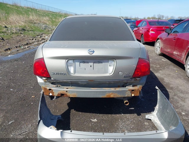 2005 Nissan Sentra 1.8/1.8 S/1.8 Special Edition Package/1.8s მანქანა იყიდება აუქციონზე, vin: 3N1CB51DX5L531256, აუქციონის ნომერი: 12599858
