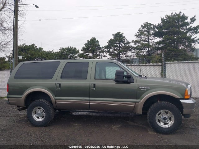 2000 Ford Excursion Limited მანქანა იყიდება აუქციონზე, vin: 1FMSU43F1YEB84895, აუქციონის ნომერი: 12599865