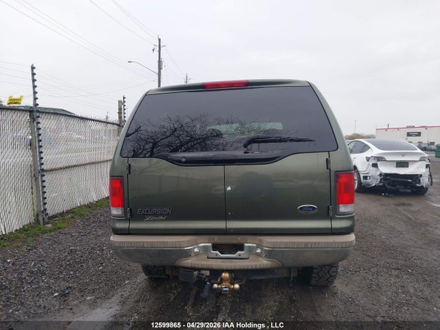 2000 Ford Excursion Limited მანქანა იყიდება აუქციონზე, vin: 1FMSU43F1YEB84895, აუქციონის ნომერი: 12599865