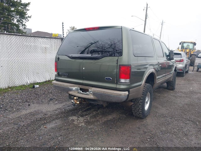 2000 Ford Excursion Limited მანქანა იყიდება აუქციონზე, vin: 1FMSU43F1YEB84895, აუქციონის ნომერი: 12599865