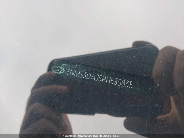 Продаж на аукціоні авто 2023 Hyundai Santa Fe, vin: 5NMS3DAJ5PH535835, номер лоту: 12599868