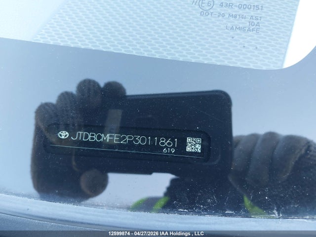 Aukcja sprzedaży 2023 Toyota Corolla Le/se/xle, vin: JTDBCMFE2P3011861, numer aukcji: 12599874