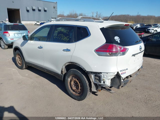 2015 Nissan Rogue S/sl/sv მანქანა იყიდება აუქციონზე, vin: 5N1AT2MV5FC775264, აუქციონის ნომერი: 12599882