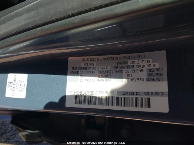 3MVDMBCL4LM109018 Mazda Cx-30 Select