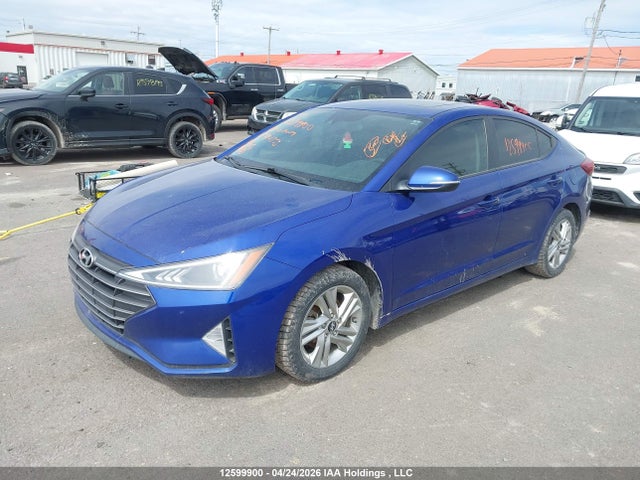 2019 Hyundai Elantra Sel/value/limited მანქანა იყიდება აუქციონზე, vin: KMHD84LF2KU787865, აუქციონის ნომერი: 12599900