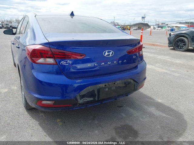 2019 Hyundai Elantra Sel/value/limited მანქანა იყიდება აუქციონზე, vin: KMHD84LF2KU787865, აუქციონის ნომერი: 12599900