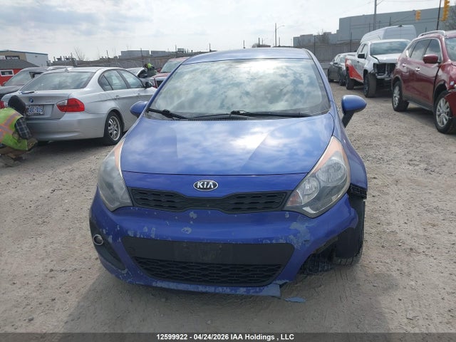 2013 Kia Rio მანქანა იყიდება აუქციონზე, vin: KNADM5A31D6786211, აუქციონის ნომერი: 12599922