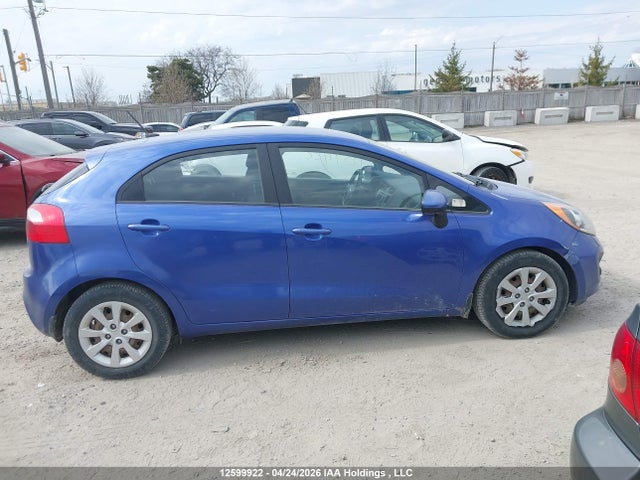 2013 Kia Rio მანქანა იყიდება აუქციონზე, vin: KNADM5A31D6786211, აუქციონის ნომერი: 12599922