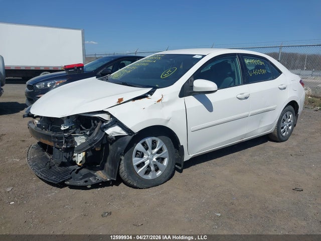 12599934 :رقم المزاد ، 2T1BURHE5FC450971 vin ، 2015 Toyota Corolla Ce مزاد بيع