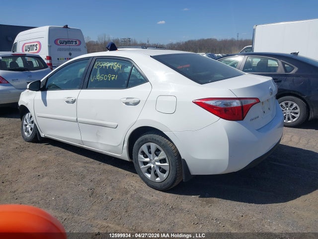 12599934 :رقم المزاد ، 2T1BURHE5FC450971 vin ، 2015 Toyota Corolla Ce مزاد بيع