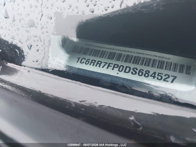 Aukcja sprzedaży 2013 Ram 1500 St, vin: 1C6RR7FP0DS684527, numer aukcji: 12599947
