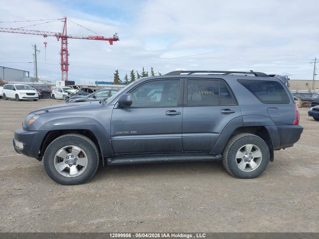 2005 Toyota 4runner Limited მანქანა იყიდება აუქციონზე, vin: JTEBT17R150054291, აუქციონის ნომერი: 12599956
