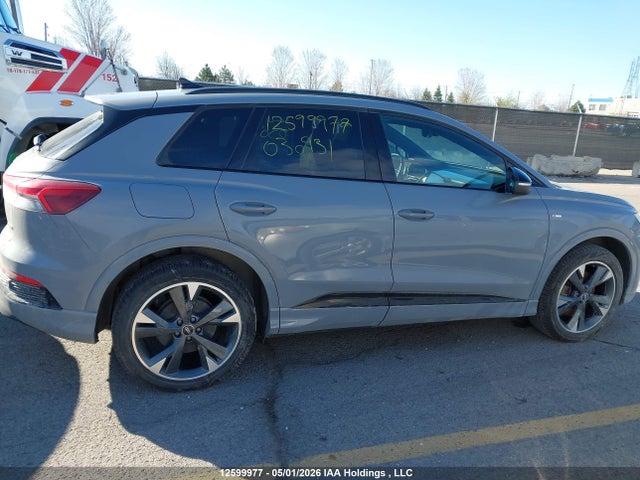 2023 Audi Q4 E-tron Premium მანქანა იყიდება აუქციონზე, vin: WA1L2AFZXPP030931, აუქციონის ნომერი: 12599977