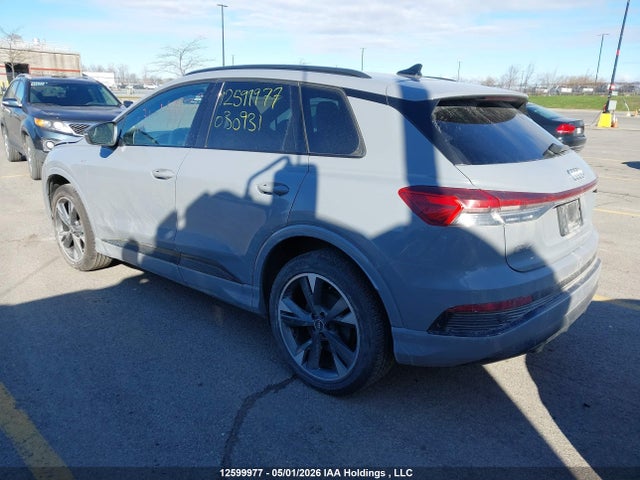 2023 Audi Q4 E-tron Premium მანქანა იყიდება აუქციონზე, vin: WA1L2AFZXPP030931, აუქციონის ნომერი: 12599977